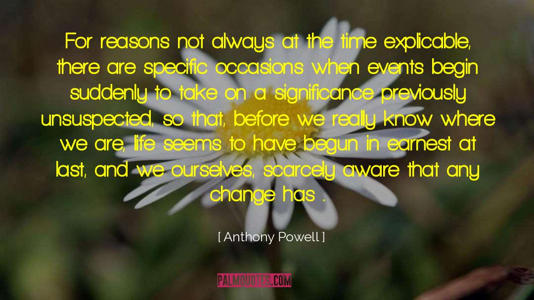 Advice For Life quotes by Anthony Powell