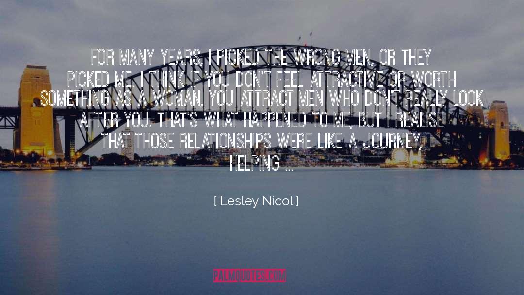 Advice For Men quotes by Lesley Nicol