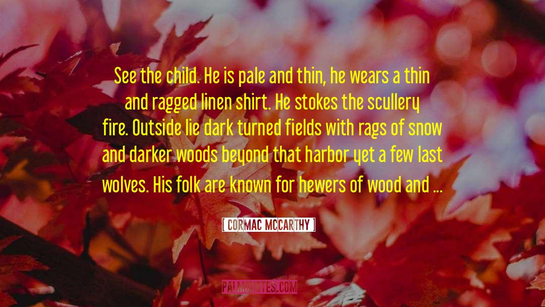 Advice For Poets quotes by Cormac McCarthy