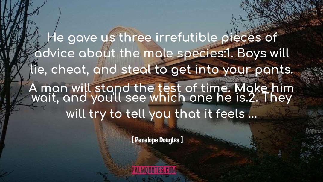 Advice Goddess quotes by Penelope Douglas