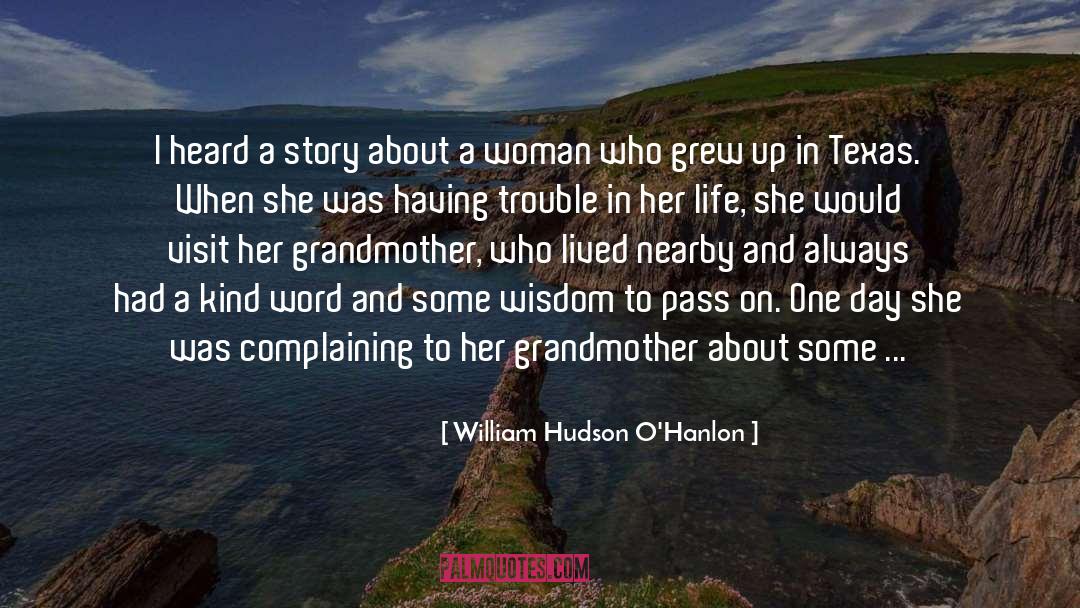 Advice To Daughter quotes by William Hudson O'Hanlon