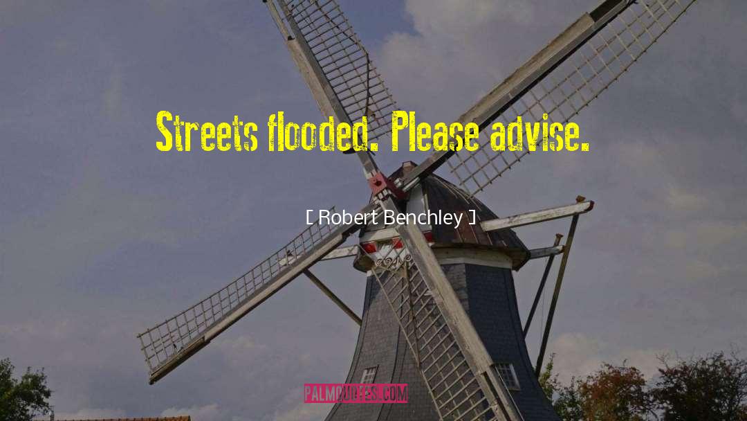 Advise quotes by Robert Benchley