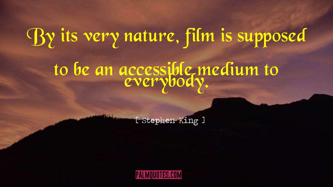 Advised By Nature quotes by Stephen King