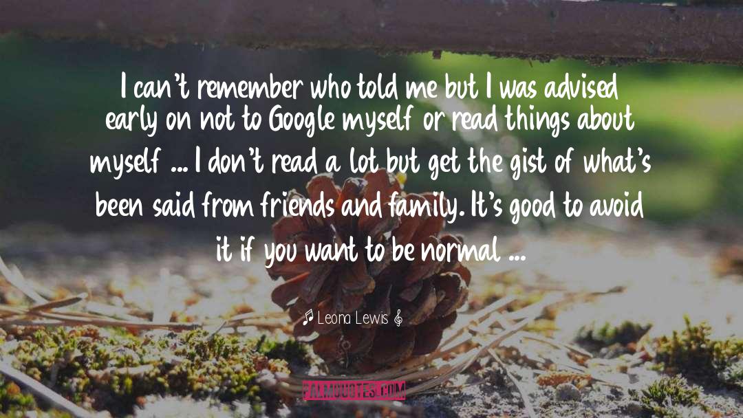 Advised quotes by Leona Lewis