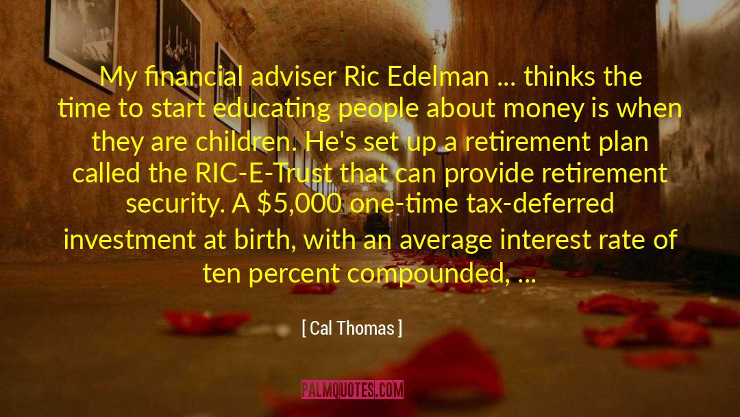 Adviser quotes by Cal Thomas