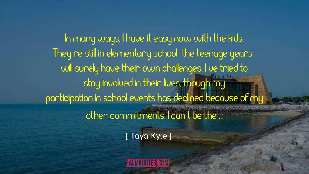 Advising Children quotes by Taya Kyle