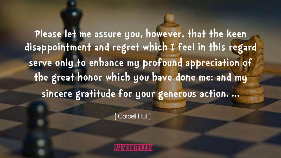 Advisor Appreciation quotes by Cordell Hull