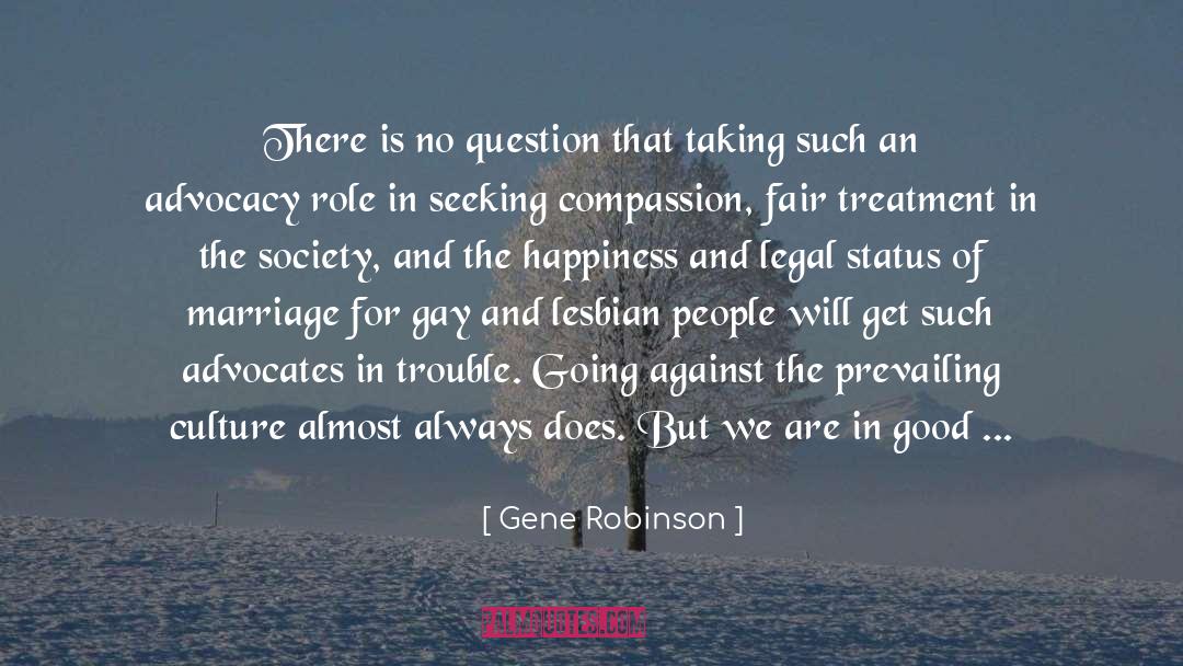 Advocacy quotes by Gene Robinson