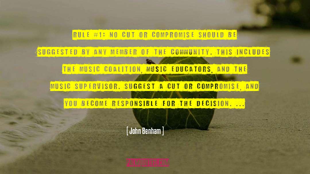 Advocacy quotes by John Benham