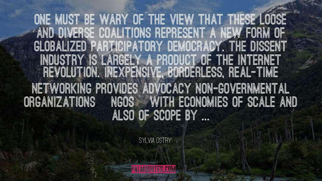 Advocacy quotes by Sylvia Ostry
