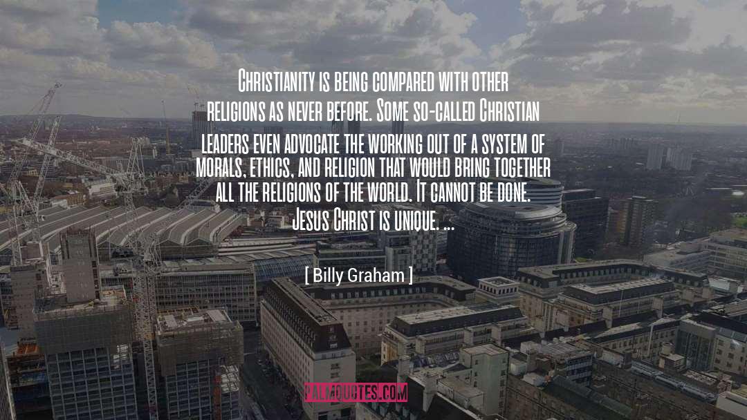 Advocate quotes by Billy Graham