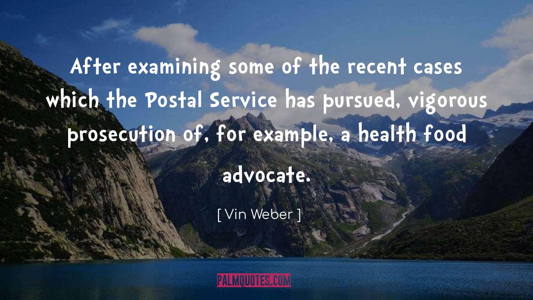 Advocate quotes by Vin Weber