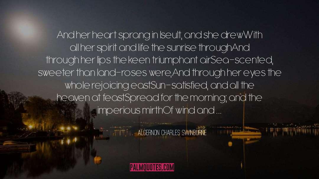Aeduan Iseult quotes by Algernon Charles Swinburne