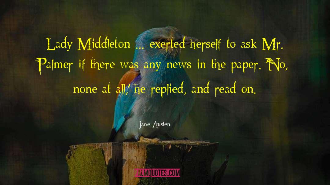 Aeneas Middleton quotes by Jane Austen