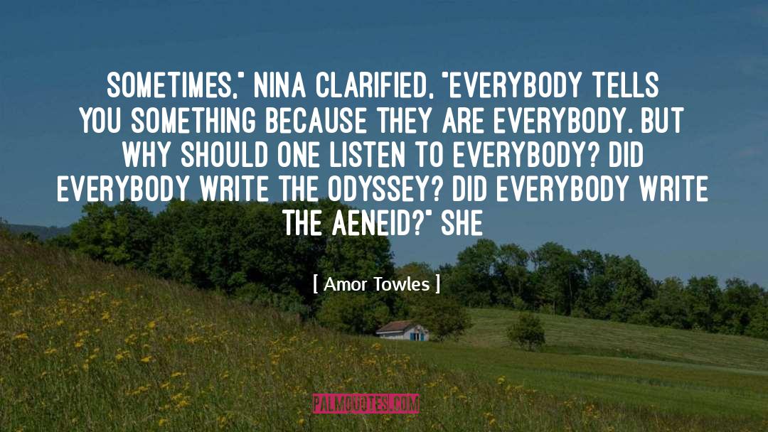 Aeneid quotes by Amor Towles