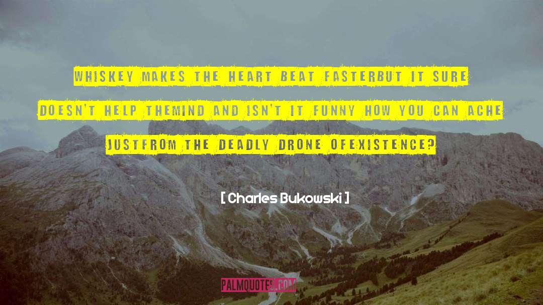 Aerial Drone quotes by Charles Bukowski