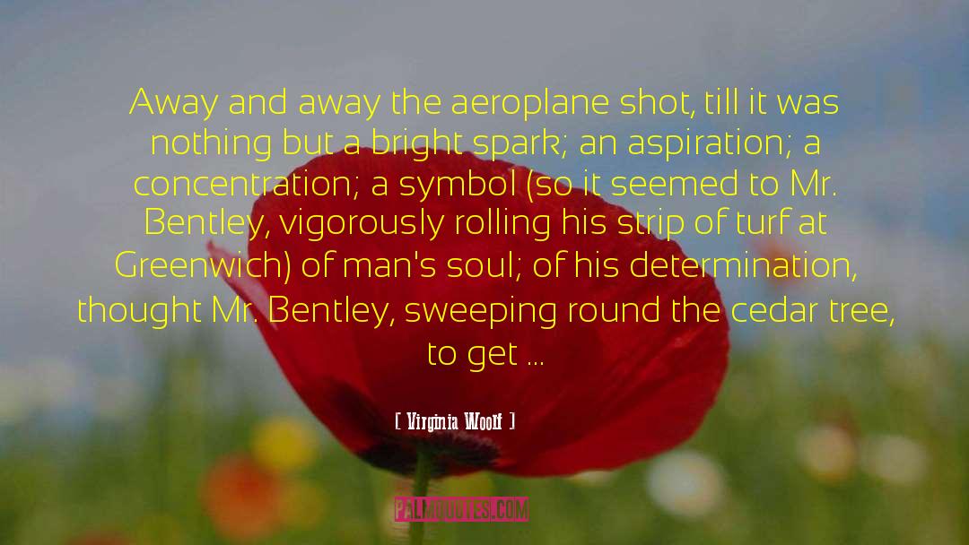 Aeroplane quotes by Virginia Woolf