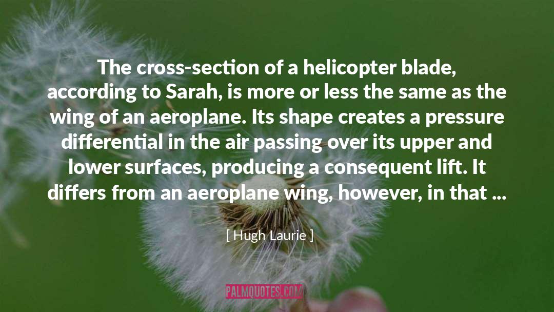 Aeroplane quotes by Hugh Laurie