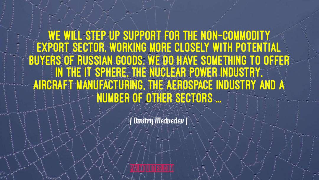 Aerospace quotes by Dmitry Medvedev