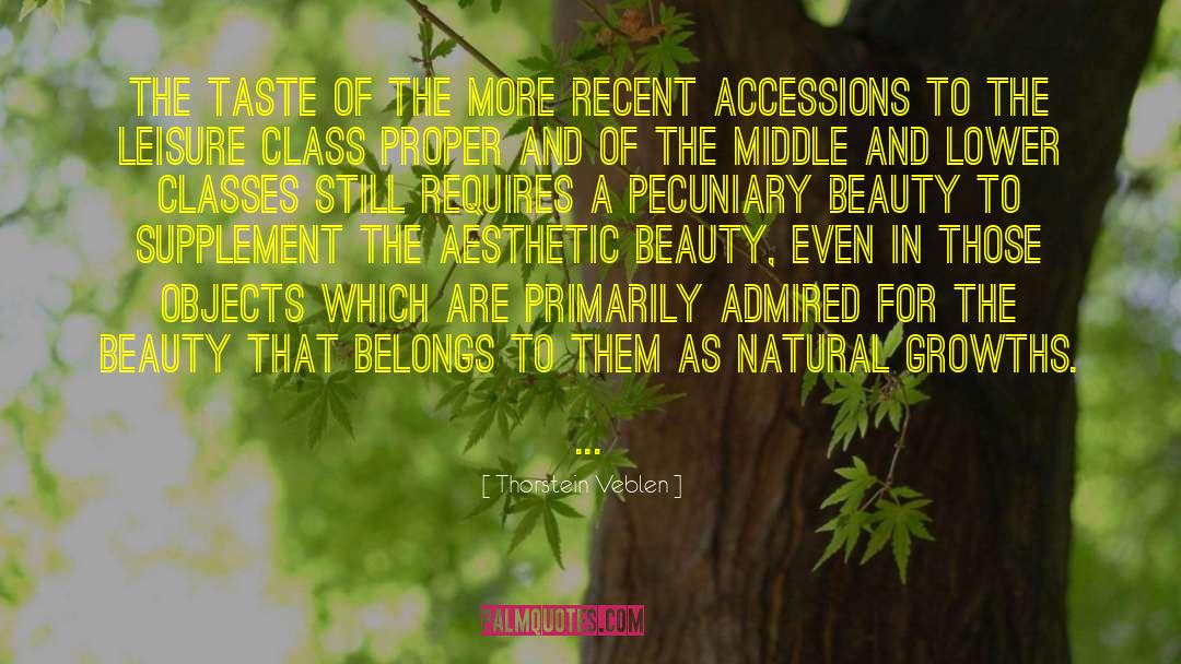 Aesthetic Beauty quotes by Thorstein Veblen