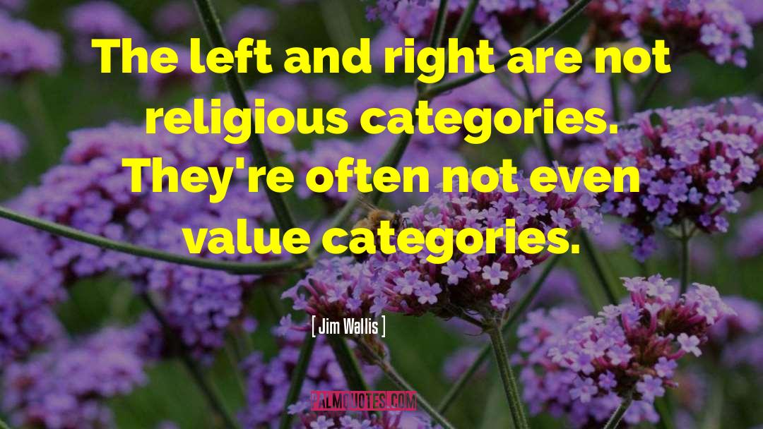 Aesthetic Categories quotes by Jim Wallis