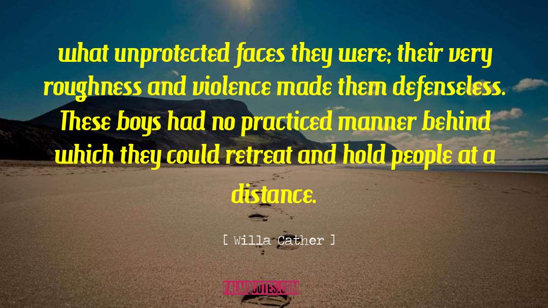 Aesthetic Distance quotes by Willa Cather
