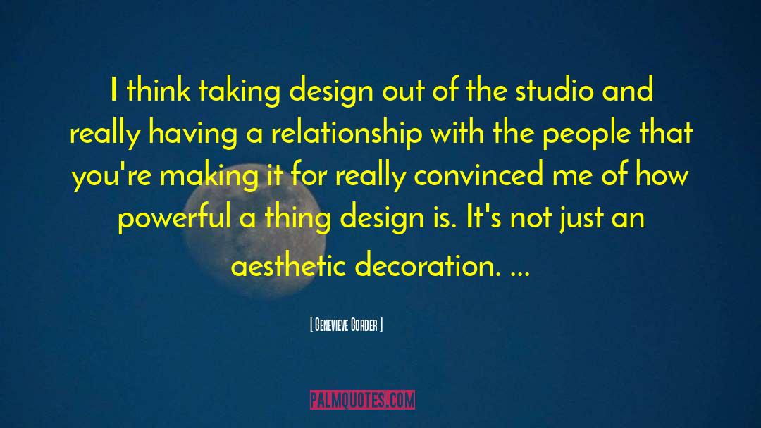 Aesthetic Inspiring quotes by Genevieve Gorder