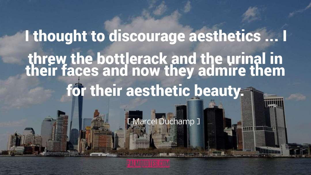 Aesthetic Inspiring quotes by Marcel Duchamp