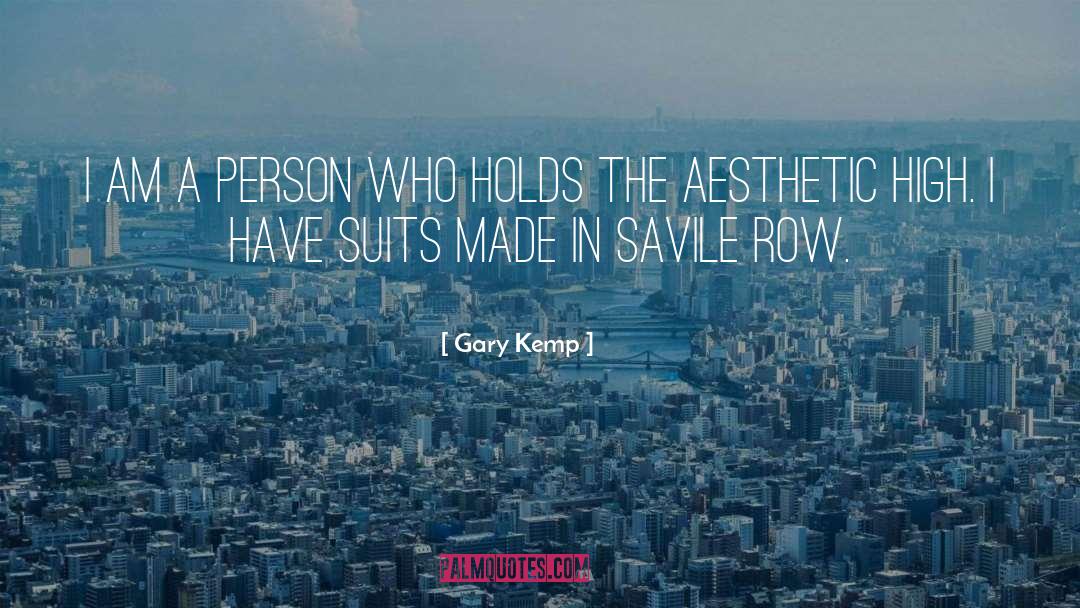 Aesthetic Inspiring quotes by Gary Kemp