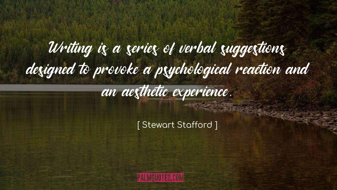 Aesthetic Inspiring quotes by Stewart Stafford