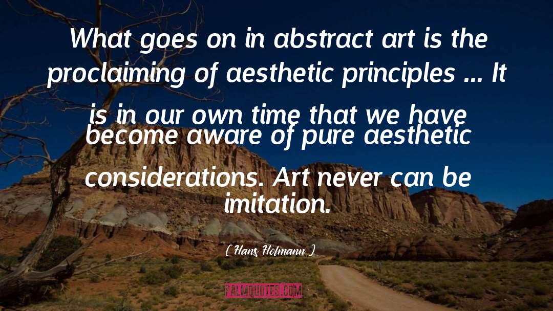 Aesthetic Inspiring quotes by Hans Hofmann