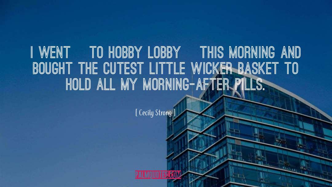 Aesthetic Morning quotes by Cecily Strong