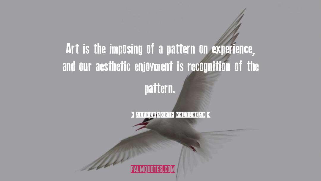 Aesthetic quotes by Alfred North Whitehead