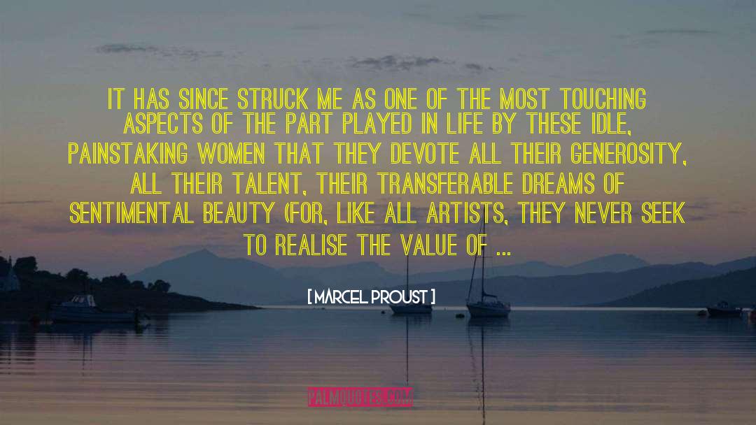 Aestheticism Artists quotes by Marcel Proust