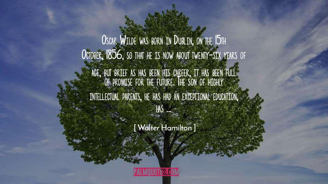 Aestheticism quotes by Walter Hamilton