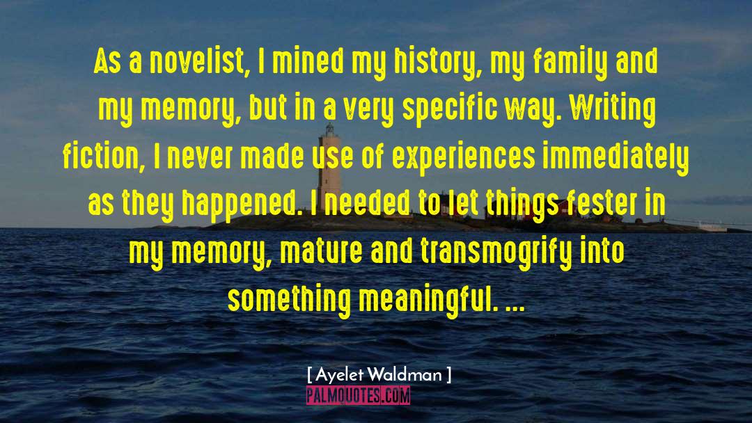 Aesthetics Of Fiction quotes by Ayelet Waldman