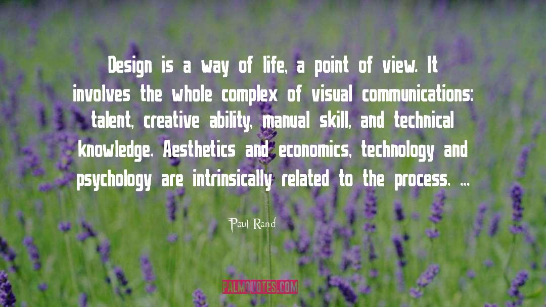 Aesthetics quotes by Paul Rand