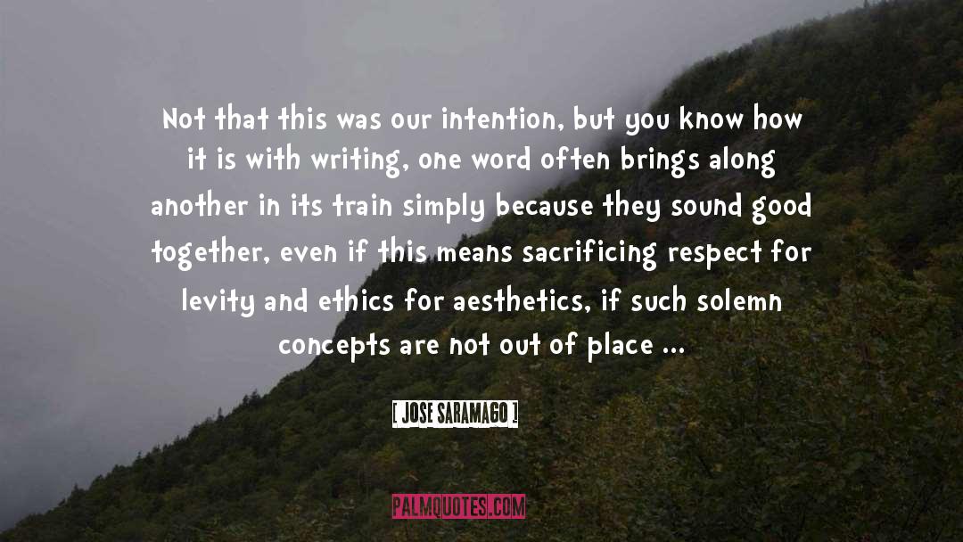 Aesthetics quotes by Jose Saramago