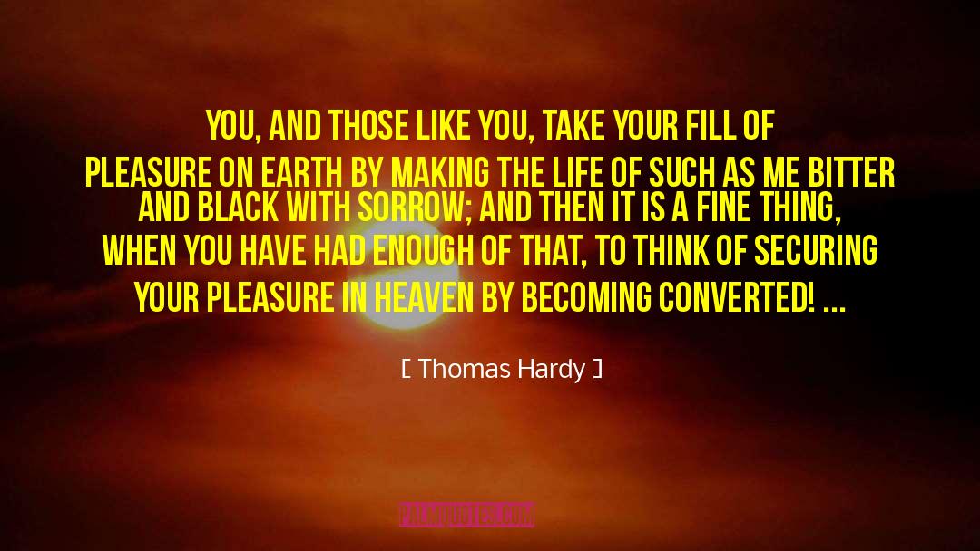 Aeternitas Black quotes by Thomas Hardy