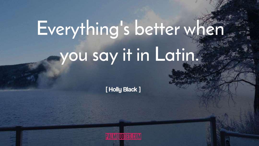 Aeternitas Black quotes by Holly Black