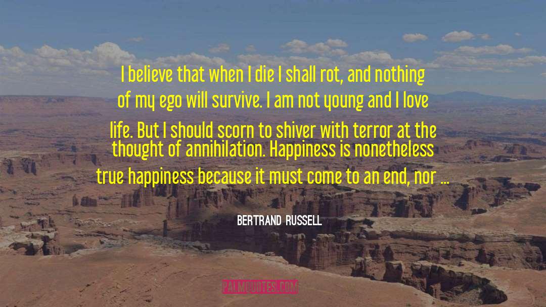 Aetheism quotes by Bertrand Russell