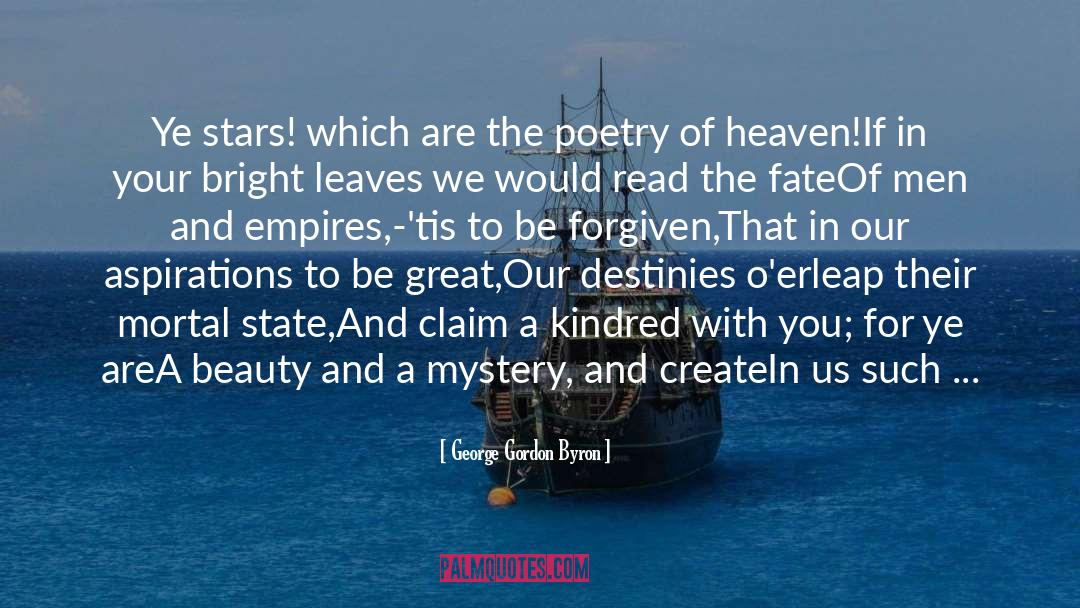 Afar quotes by George Gordon Byron