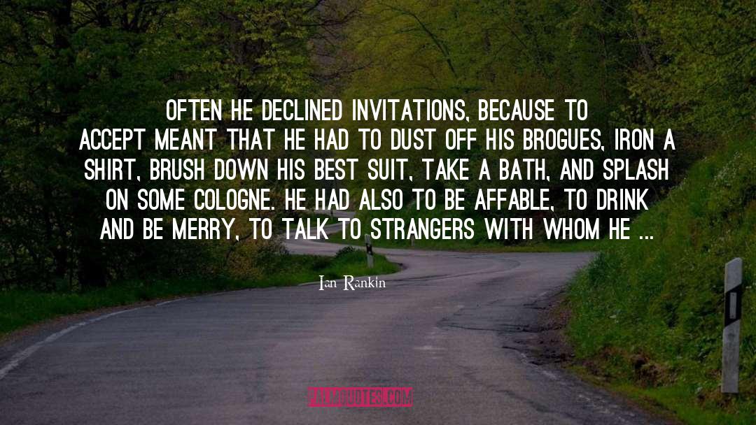 Affable quotes by Ian Rankin