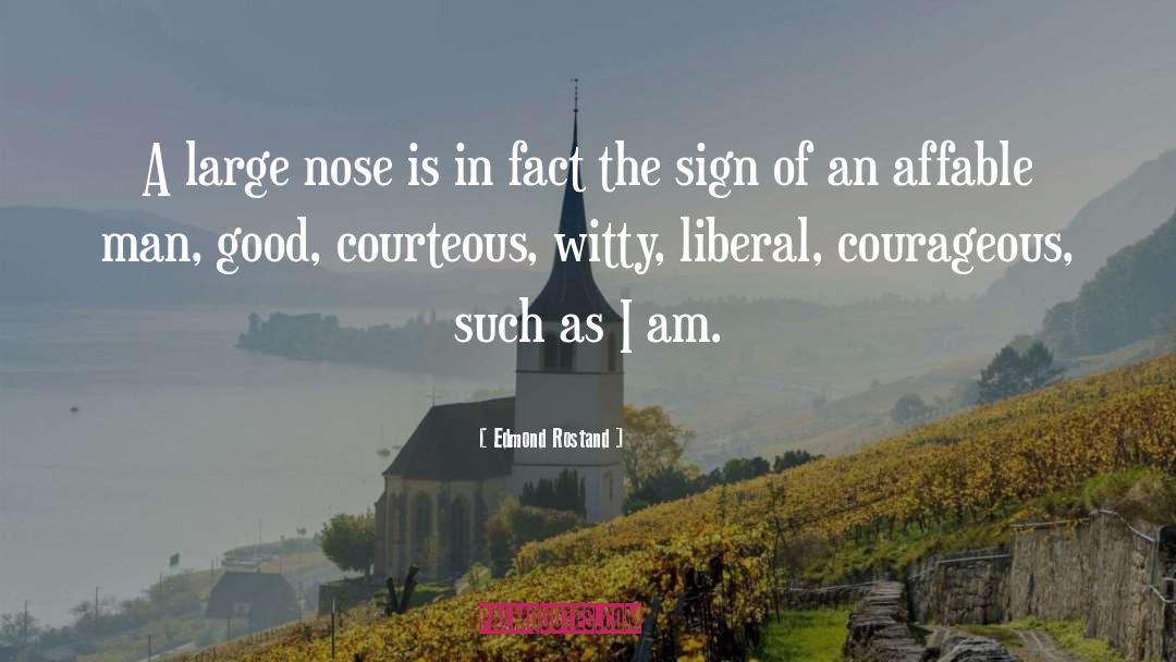 Affable quotes by Edmond Rostand