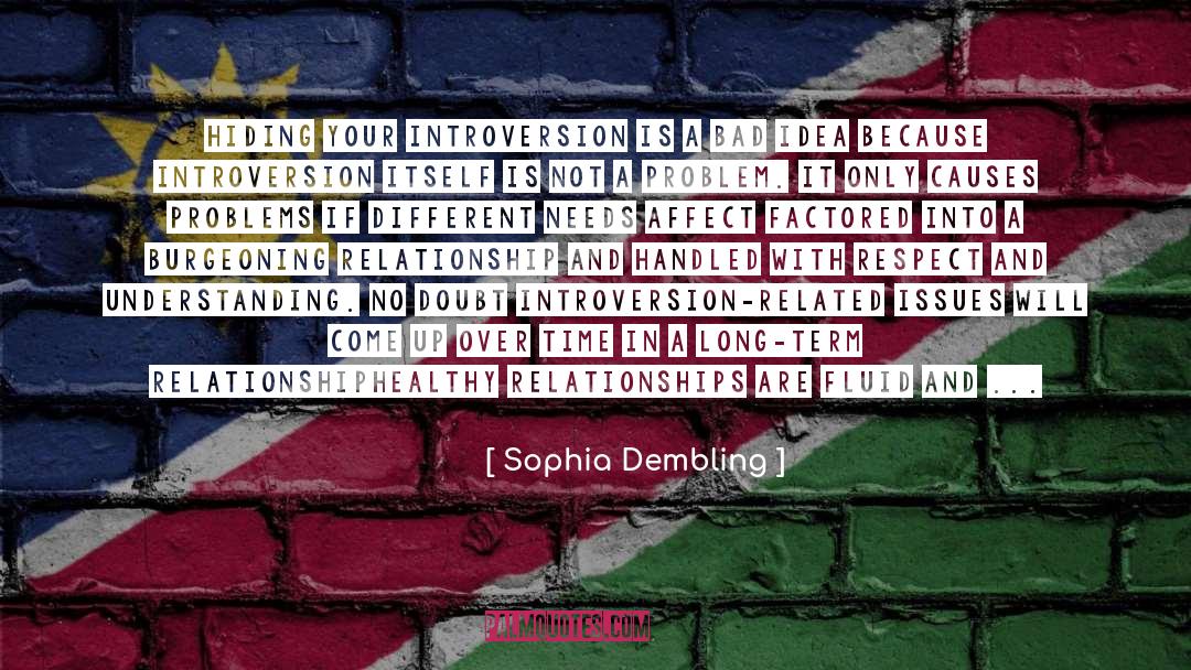 Affect quotes by Sophia Dembling
