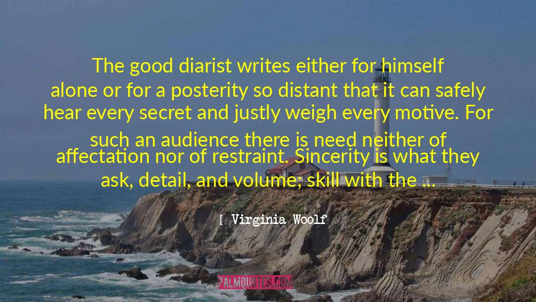 Affectation quotes by Virginia Woolf