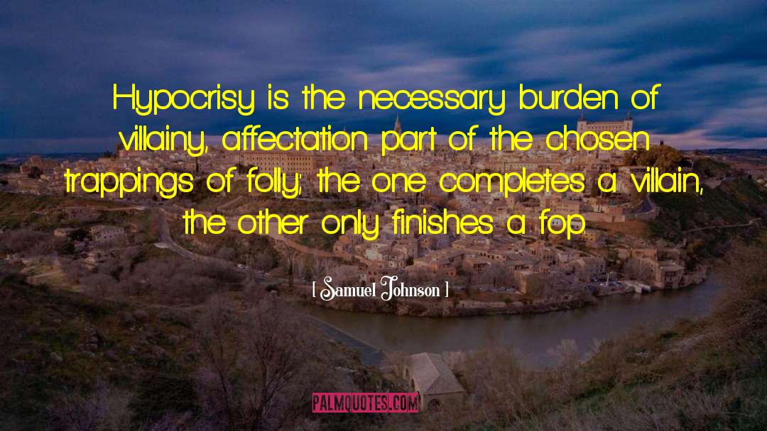 Affectation quotes by Samuel Johnson