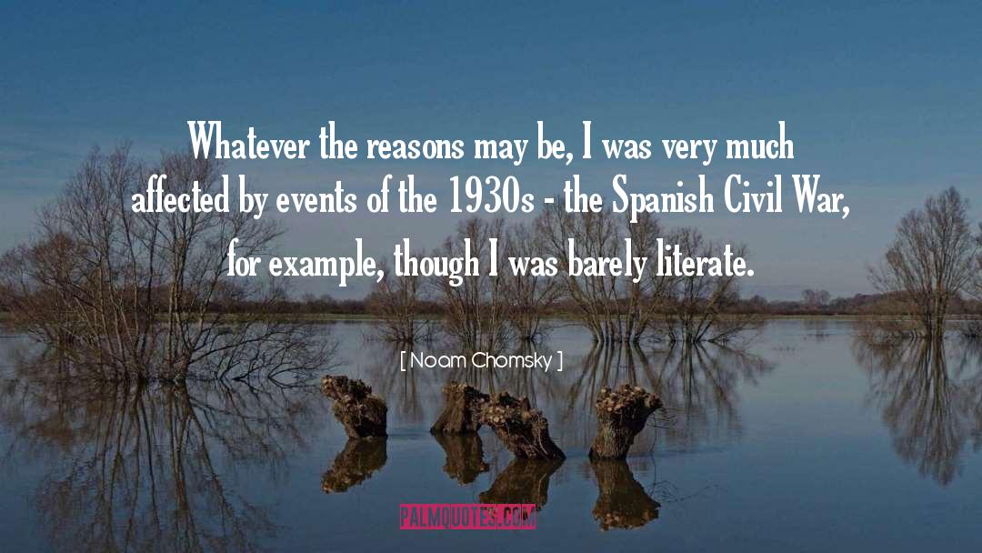 Affected quotes by Noam Chomsky