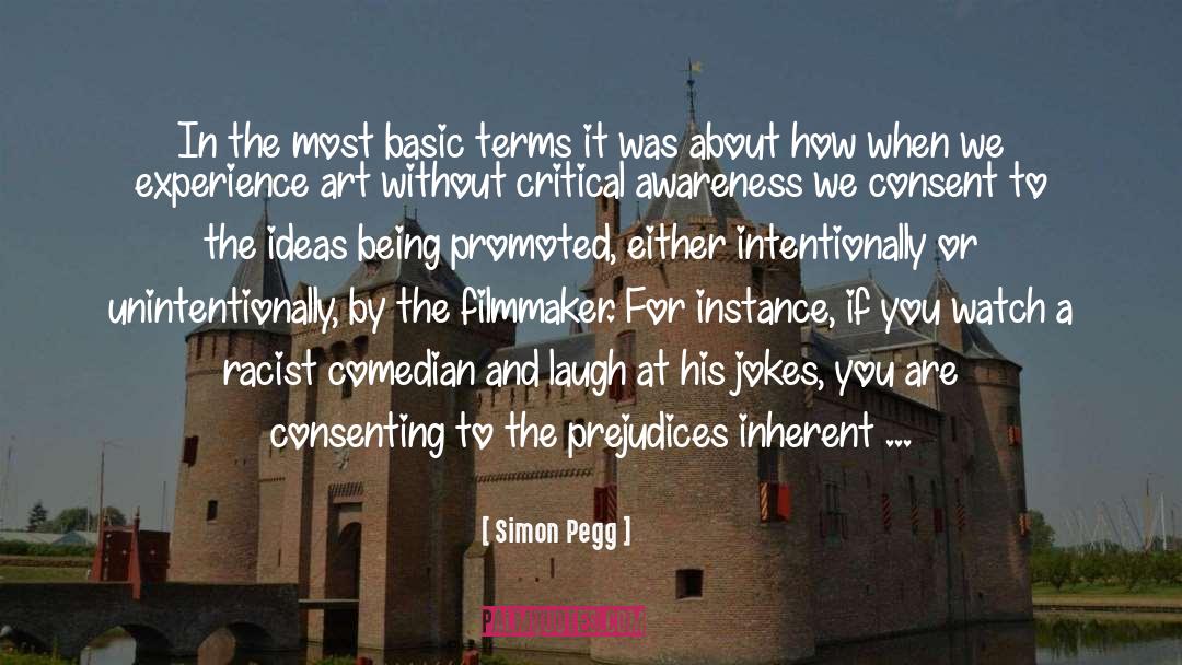 Affecting quotes by Simon Pegg