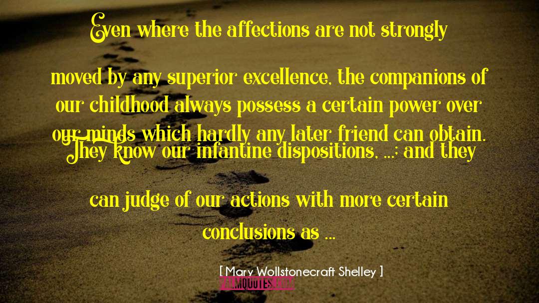 Affections quotes by Mary Wollstonecraft Shelley
